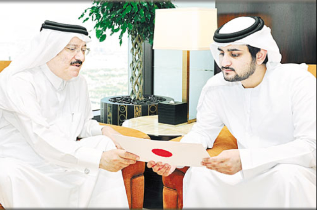 محمد بن راشد يشهد سباق السوبر ساترداي