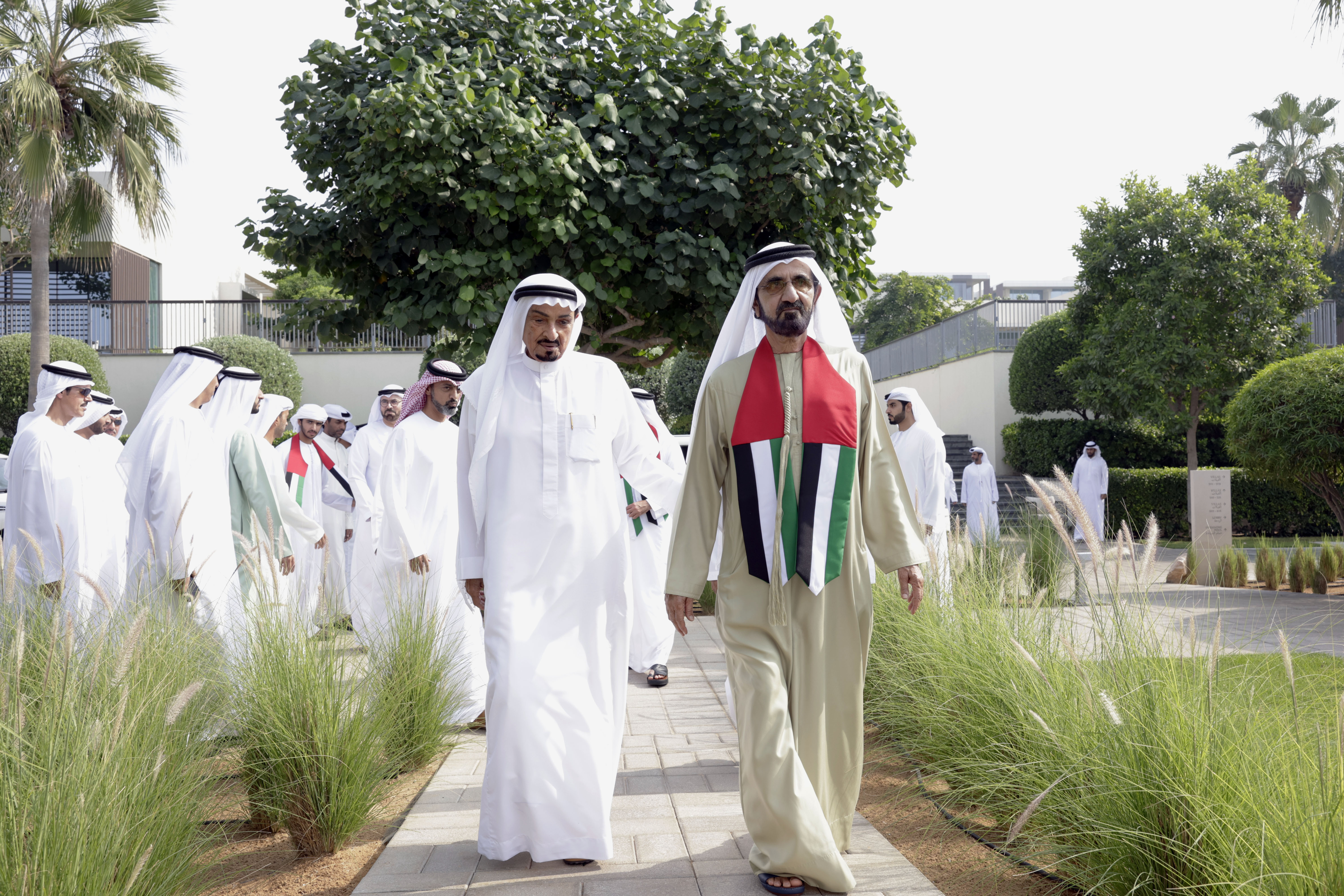 محمد بن راشد يلتقي حاكم عجمان