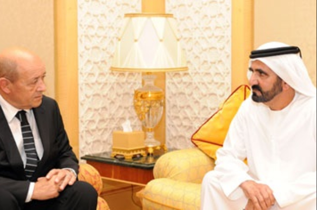 محمد بن راشد يؤدي صلاة عيد الفطر بمسجد الشيخ راشد في منطقة زعبيل في دبي