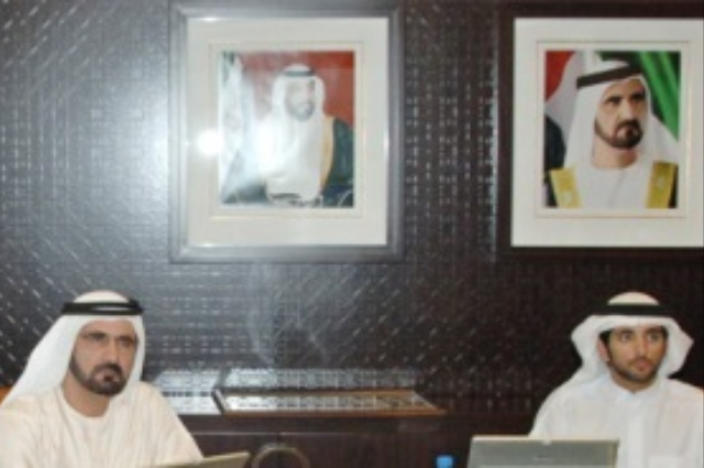 محمد بن راشد يطلق مشروع قرية العائلة للأطفال الأيتام