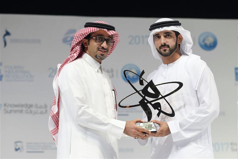حمدان بن محمد يكرم الفائزين بجائزة محمد بن راشد آل مكتوم للمعرفة في دورتها الثالثة 