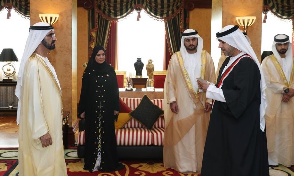 قضاة في "محاكم دبي" و" فض المنازعات الإيجارية" يؤدون اليمين أمام محمد بن راشد 