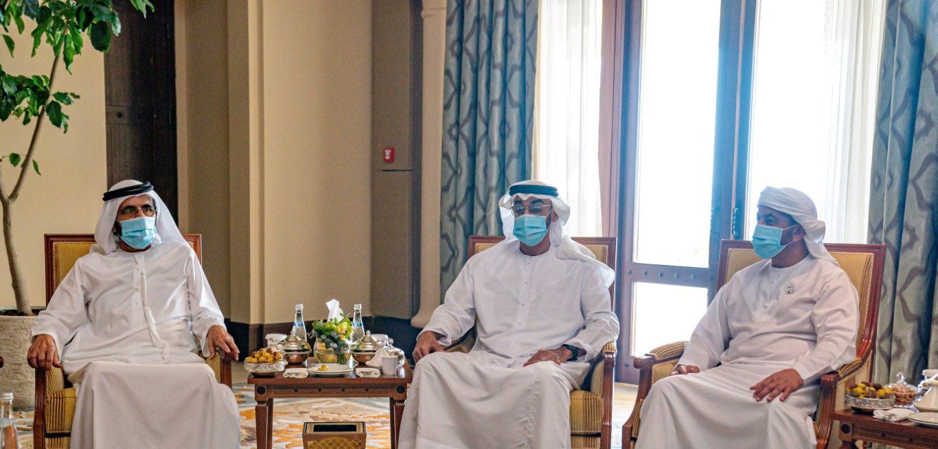 محمد بن راشد يلتقي محمد بن زايد