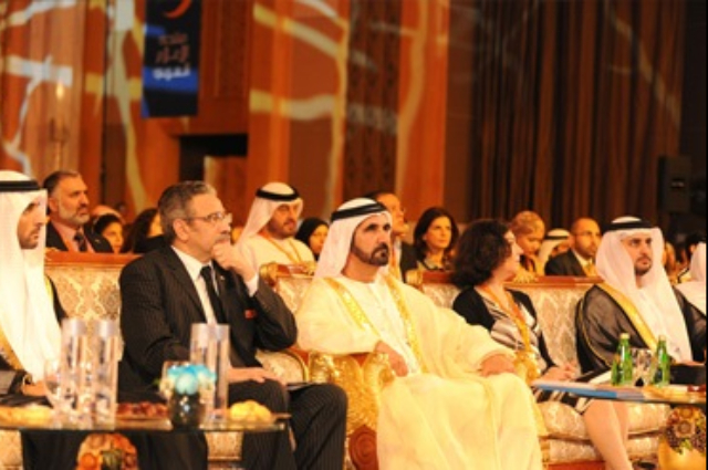 محمد بن راشد يزور واحة السجاد 