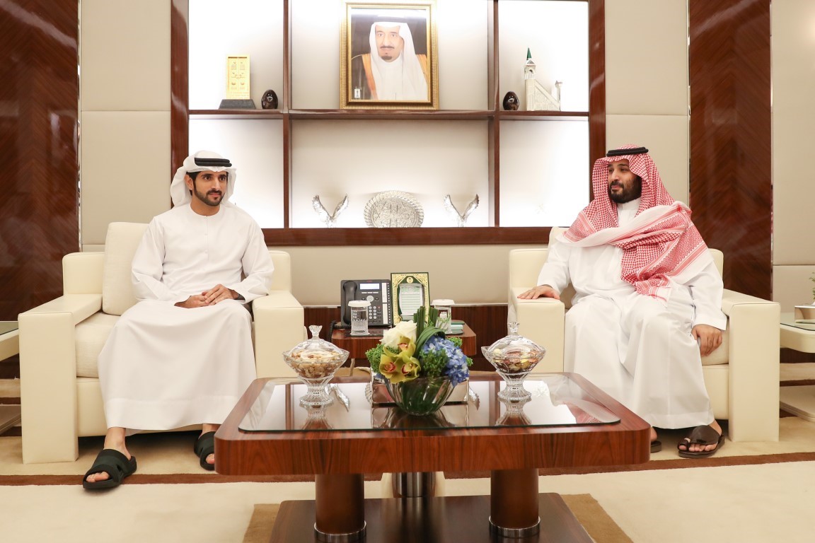 Dubai Crown Prince meets Mohammed bin Salman