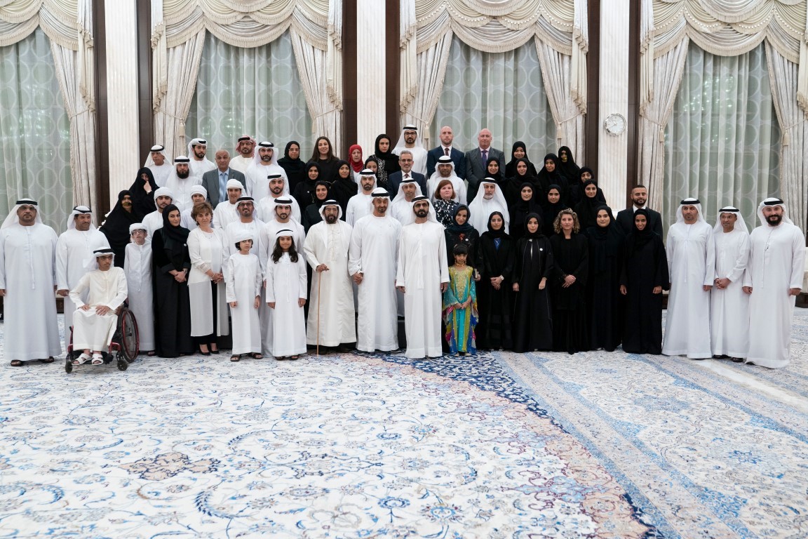 محمد بن راشد ومحمد بن زايد يشهدان إطلاق مبادرة تطبيق "عضيدك"