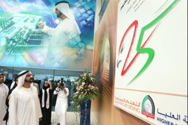 حمدان بن راشد يستقبل القنصل العام الجزائري