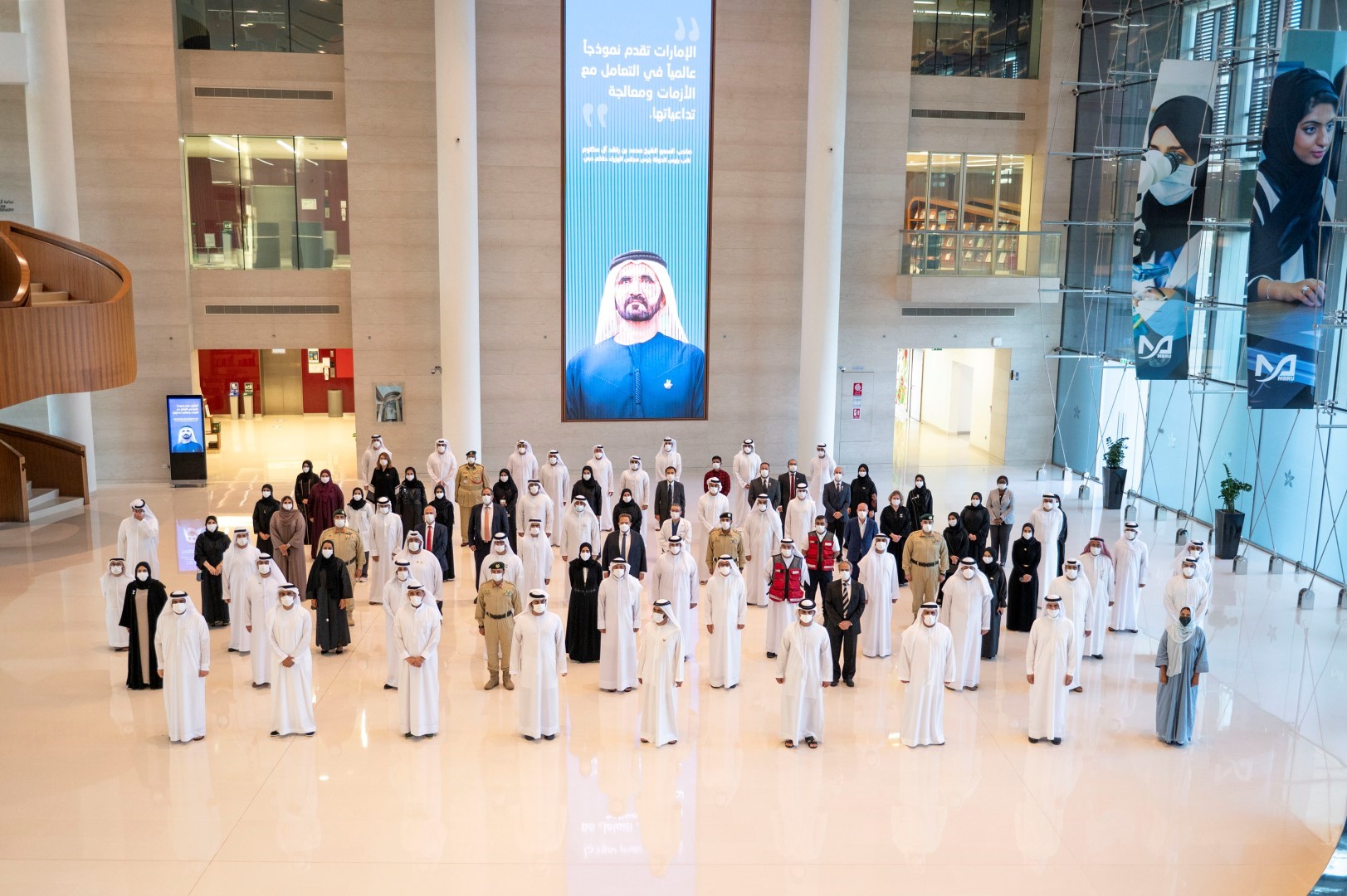 Mohammed bin Rashid meets Dubai Government teams combatting COVID-19, reviews preparations for Expo 2020 Dubai