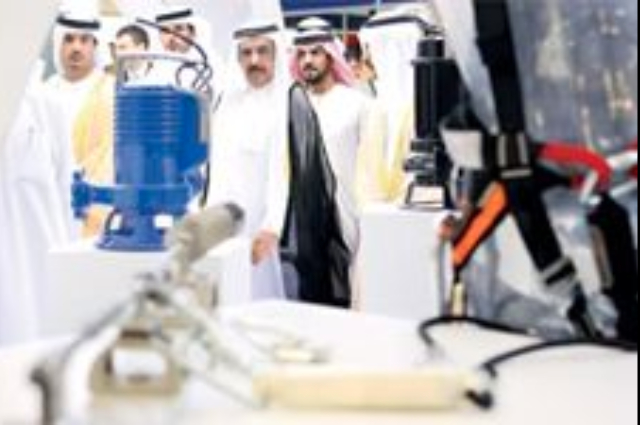 Hamdan Bin Rashid  inaugurates the Big Five Exhibition 