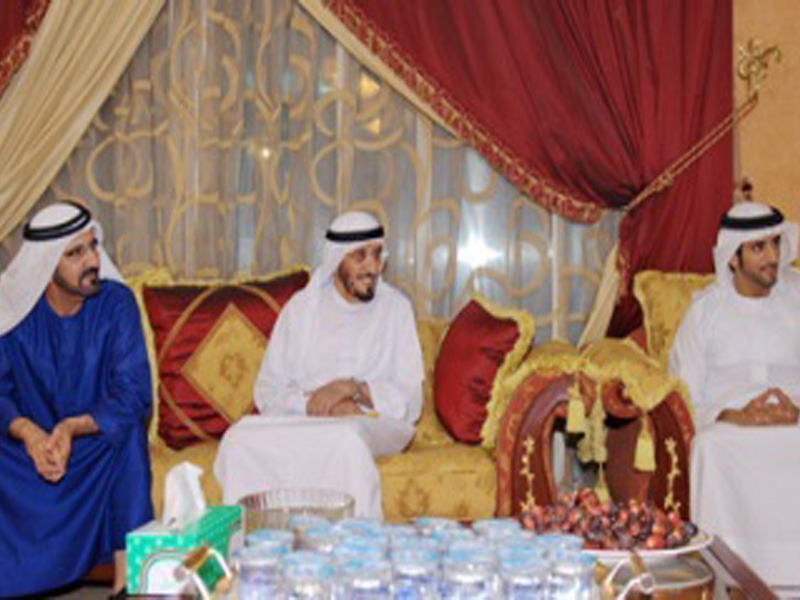 محمد بن راشد يصل فرنسا 