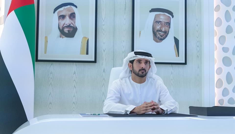 حمدان بن محمد يلقي كلمة في جلسة للأمم المتحدة بمناسبة إطلاق خارطة الطريق للتعاون الرقمي العالمي