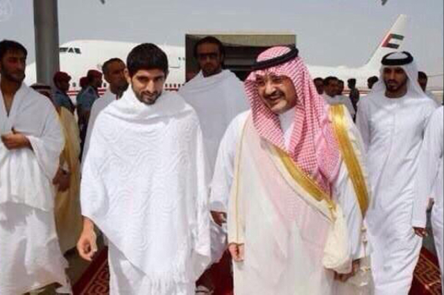 محمد بن راشد يستقبل ولي عهد مملكة البحرين