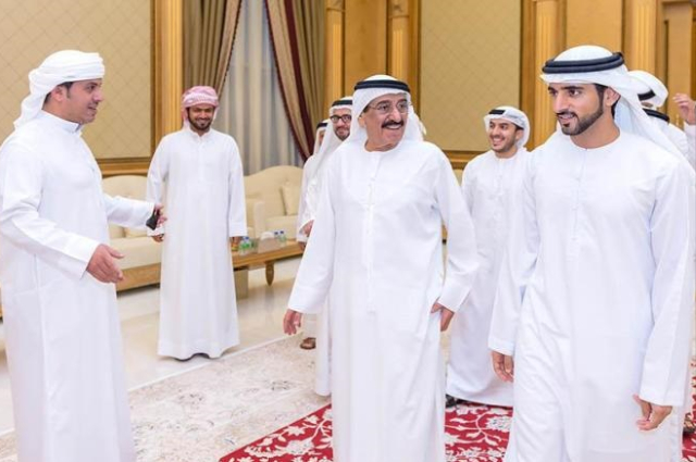 محمد بن راشد ومحمد بن زايد يتبادلان مع حكام الإمارات تهاني العيد