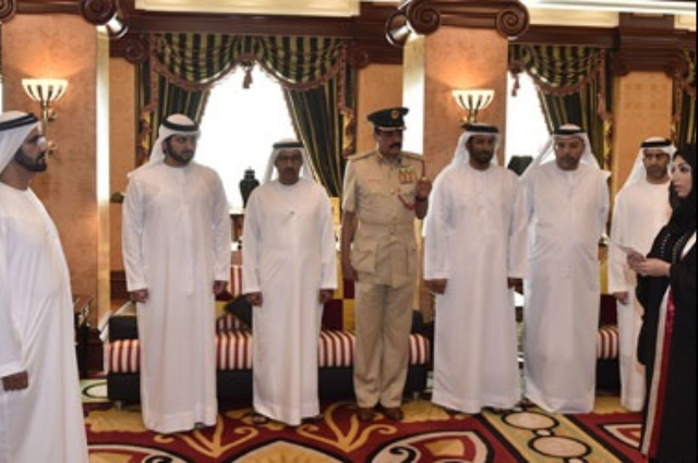 رئيس الدولة يستقبل محمد بن راشد وحكام الإمارات وأولياء العهود والنواب