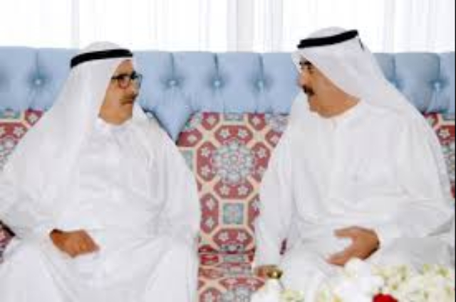 محمد بن راشد يستقبل السفير البريطاني