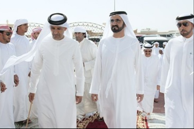 محمد بن راشد يستقبل زرداري 
