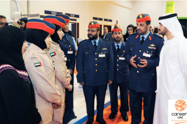 خليفة يستقبل محمد بن راشد  