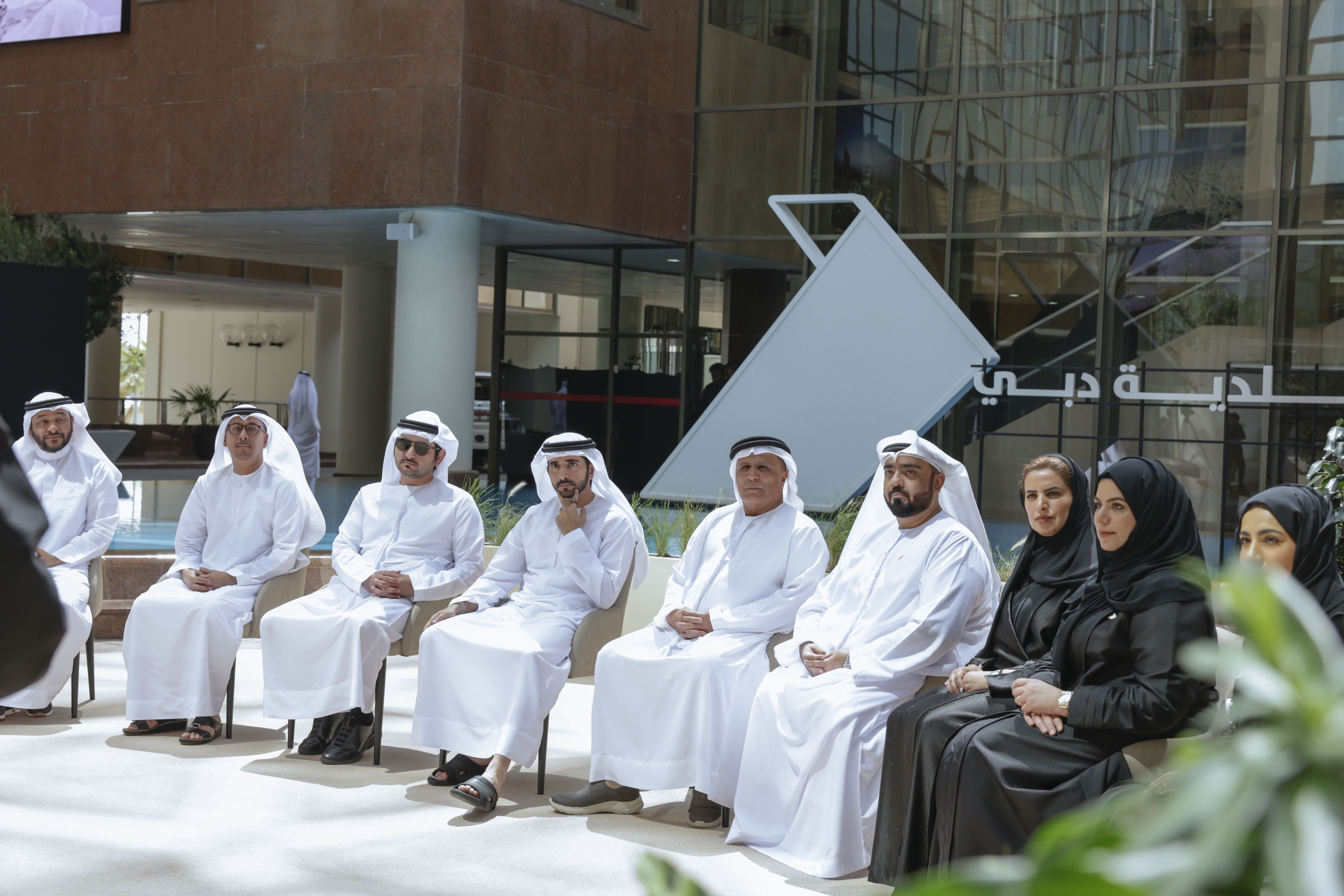 Hamdan bin Mohammed, Maktoum bin Mohammed review Dubai Municipality’s key strategic projects