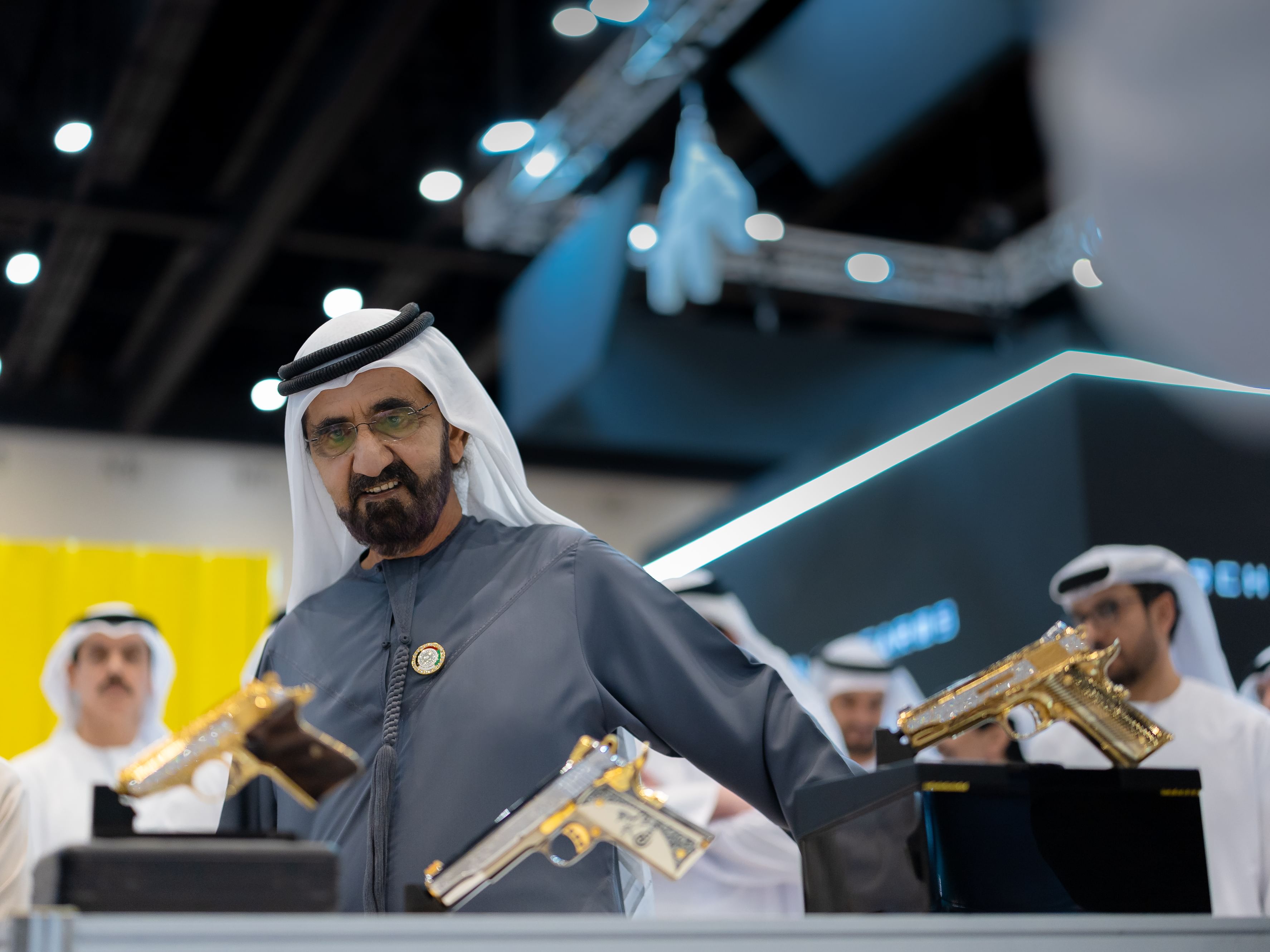 Mohammed bin Rashid visits Middle East Hunting Expo 2025