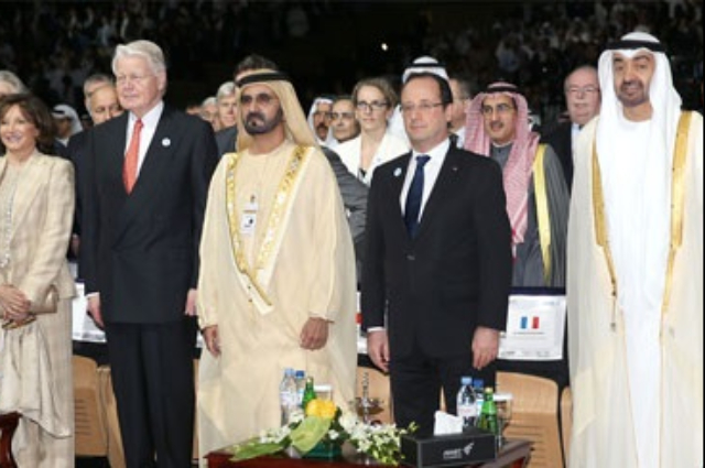 محمد بن راشد يزور سلطان القاسمي 