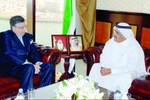 محمد بن راشد يستقبل نائب رئيس مجلس الدولة الصيني السابق