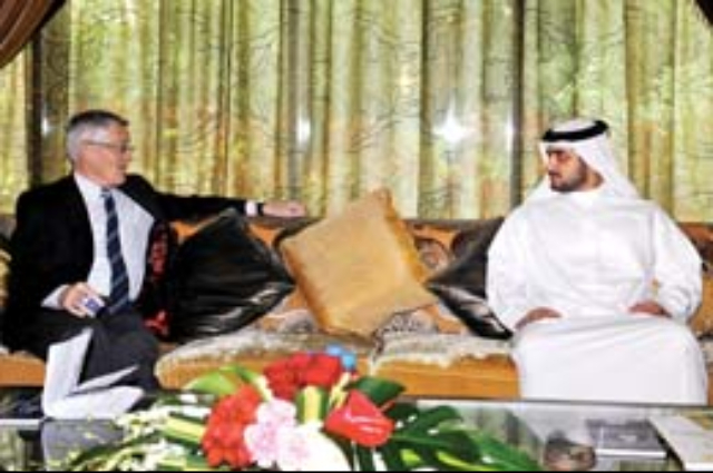 محمد بن راشد يزور موقع متحف الاتحاد