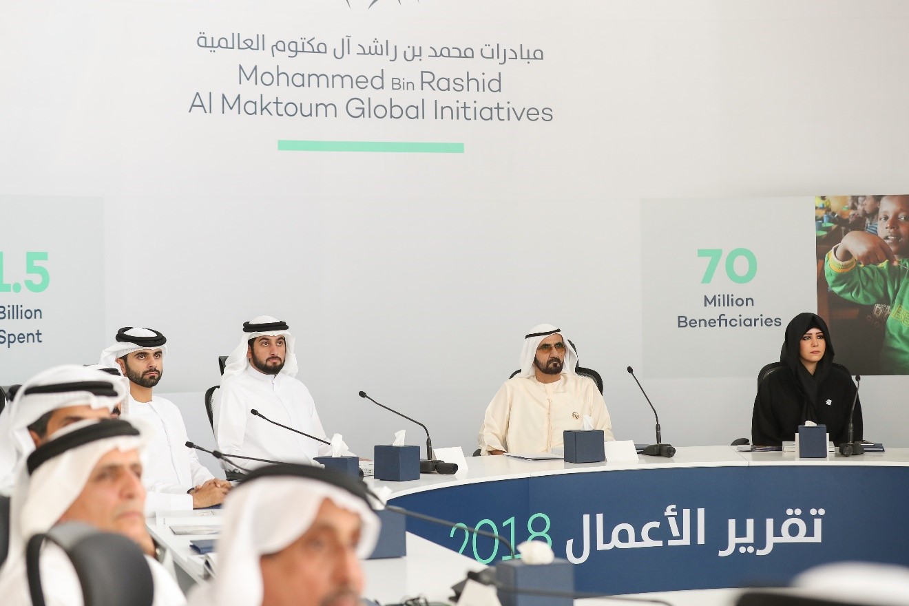 Vice President unveils Mohammed Bin Rashid Al Maktoum Global Initiatives annual report