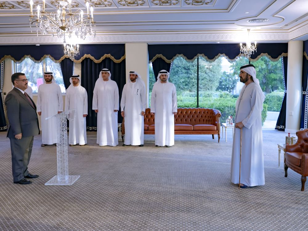 أمام محمد بن راشد .. ثلاثة من أعضاء السلطة القضائية يؤدون اليمين القانونية