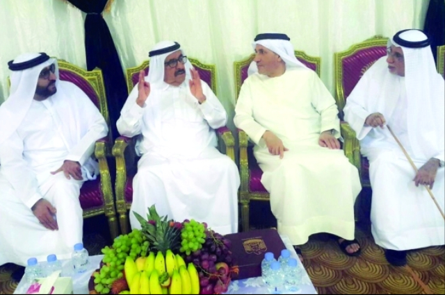 محمد بن راشد يحضر أفراح الطاير وبن حريز