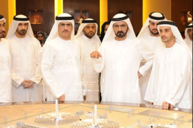 محمد بن راشد يستقبل رئيس شركة "جنرال موتورز"