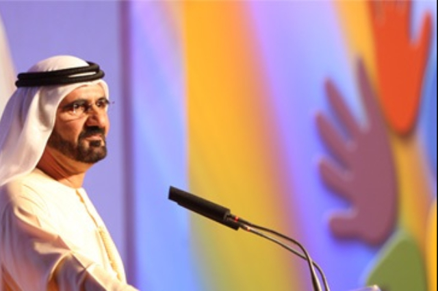Mohammed Bin Rashid attends the Dubai Cares closing ceremony 