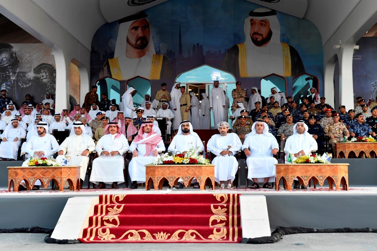 محمد بن راشد يرعى ختام تمرين أمن الخليج العربي 2
