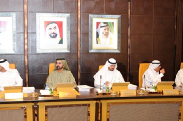محمد بن راشد يلتقي الإعلاميين 