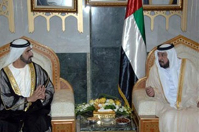 حمدان بن راشد يشهد أفراح العلوي بني هاشم وآل خليفة 