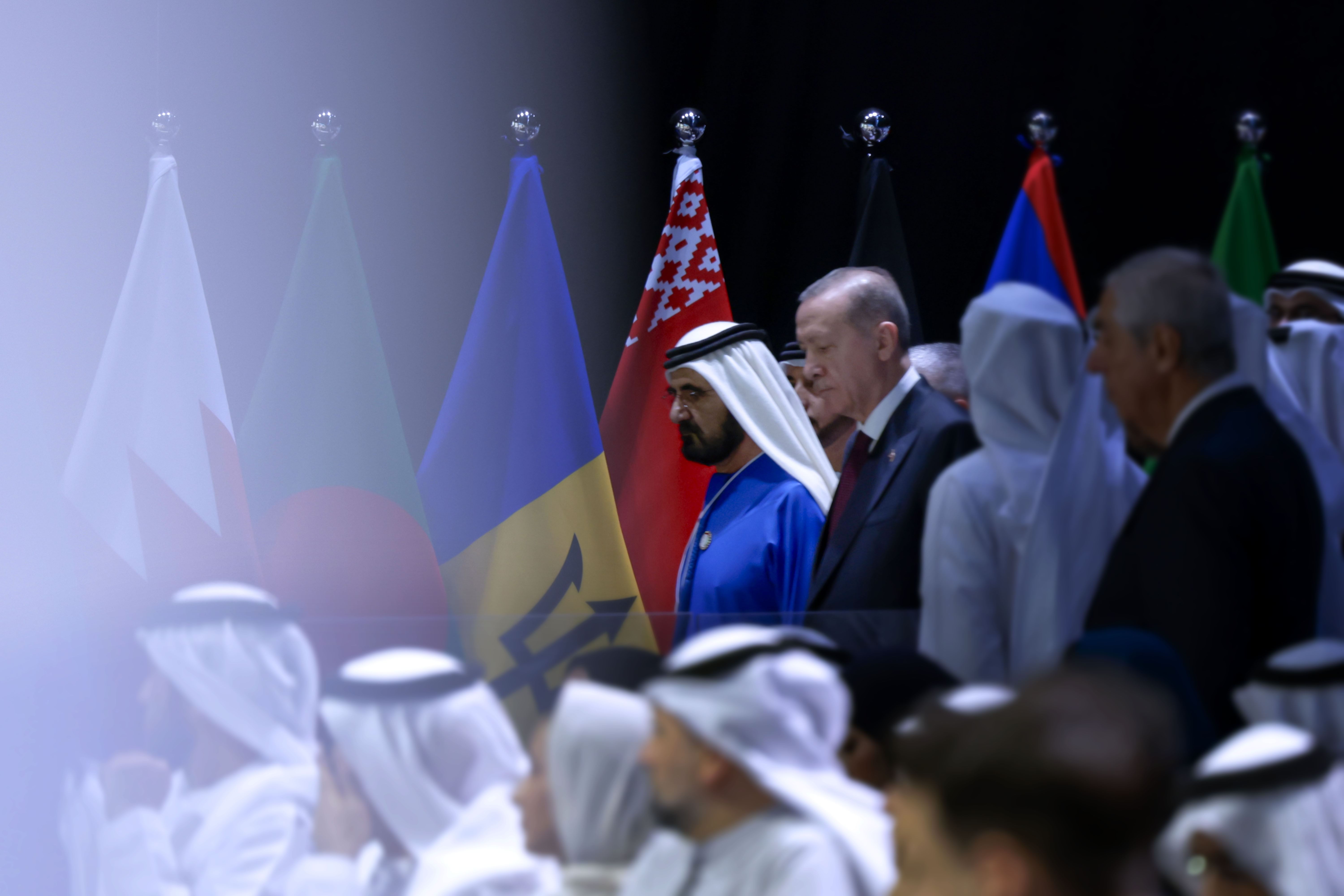 محمد بن راشد يلتقي الرئيس التركي .. ويشهد جلسته الرئيسية خلال القمة العالمية للحكومات