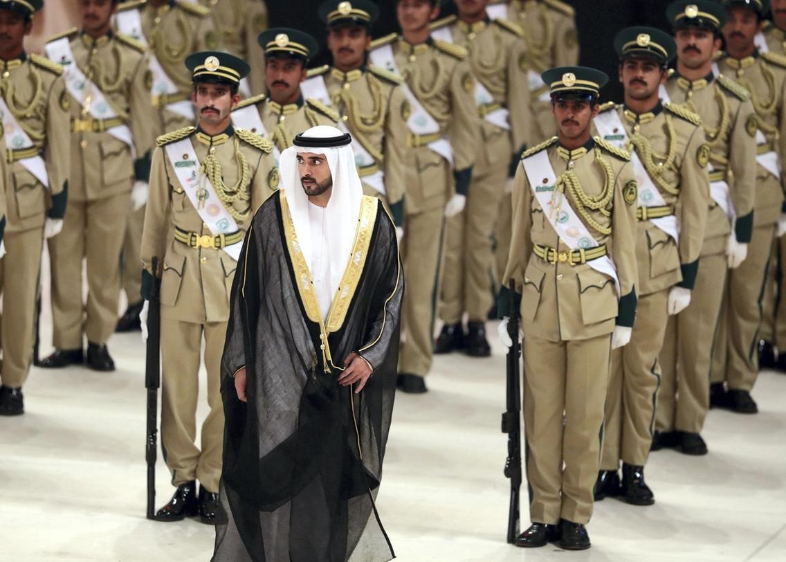 حمدان بن محمد يرعى حفل تخريج الدفعة الـ27 من الطلبة المرشحين بأكاديمية شرطة دبي