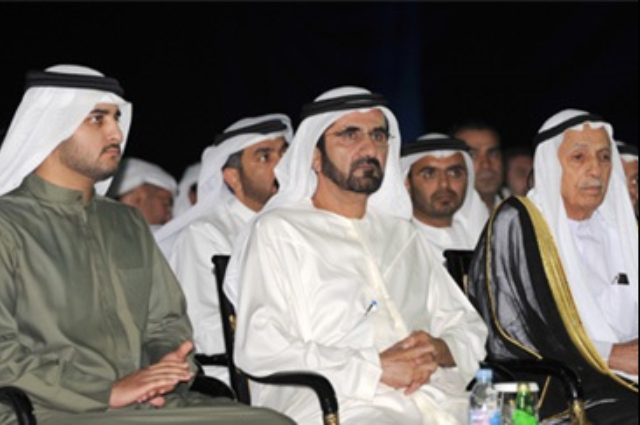 محمد بن راشد يشهد بطولة كأس دبي العالمية للخيول في نسخته السابعة عشرة