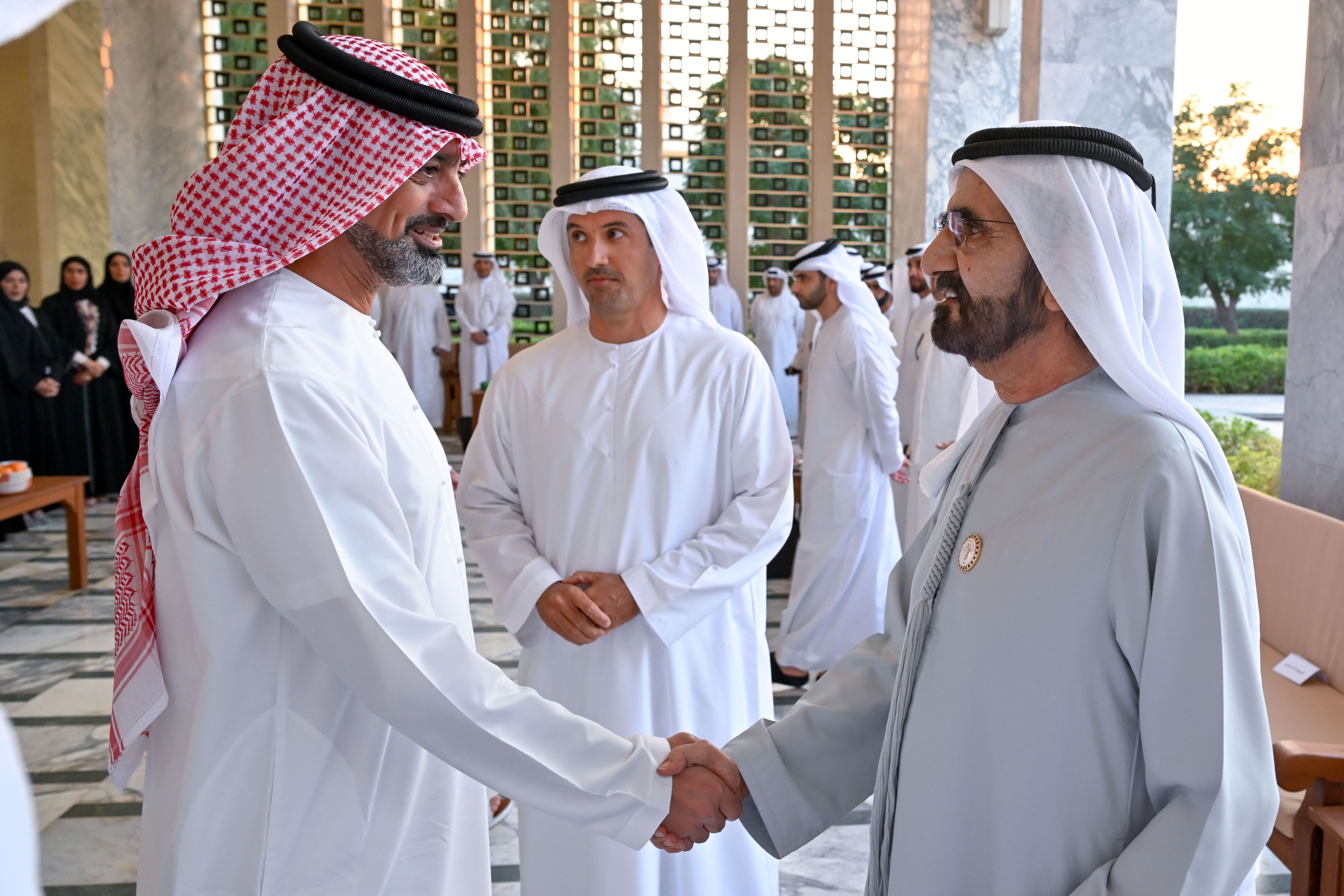 نائب رئيس الدولة يلتقي الفائزين بجائزة "محمد بن راشد آل مكتوم للإبداع الرياضي"