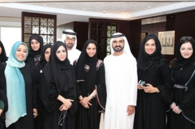 محمد بن راشد يشهد حفل تكريم خلفان الرومي