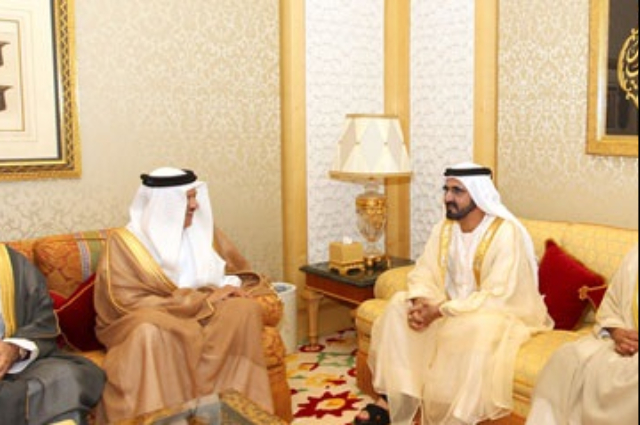 محمد بن راشد يبدأ زيارة أخوية لمملكة البحرين