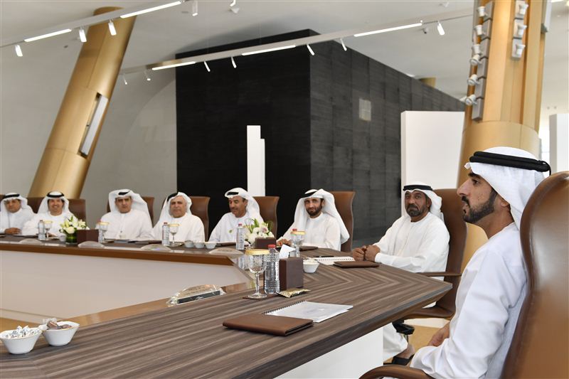 حمدان بن محمد يترأس اجتماع المجلس التنفيذي في متحف الاتحاد 