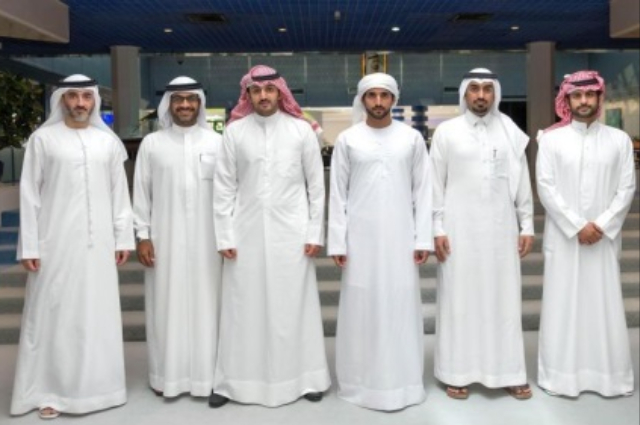 حمدان بن محمد يستقبل الشعراء الفائزين بالدورة الأولى من برنامج " البيت "