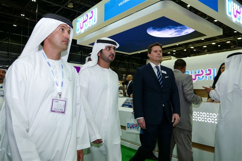 مكتوم بن محمد بن راشد يفتتح معرض وسوق السفر العربي "الملتقى 2018"