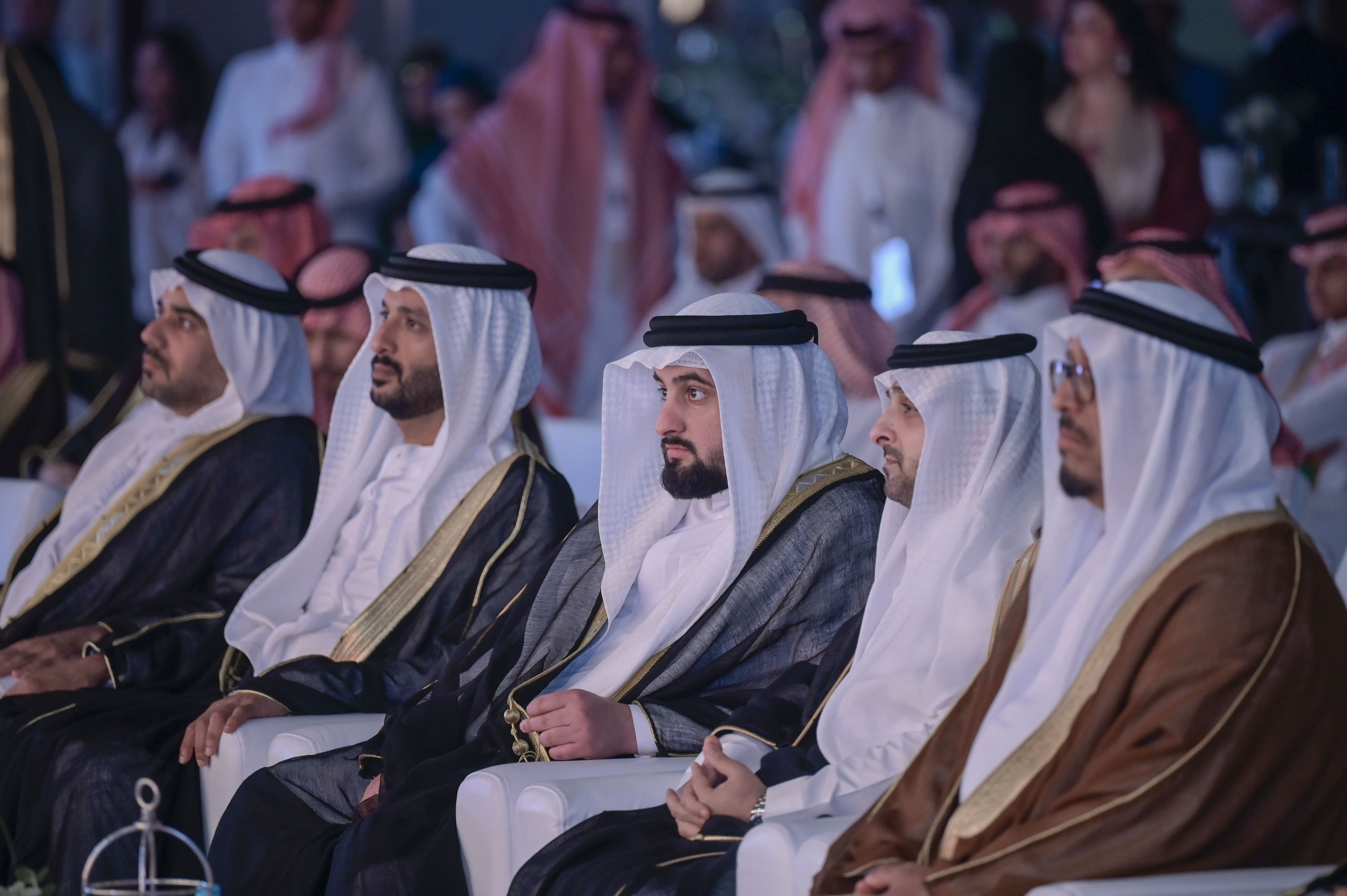 أحمد بن محمد يحضر الاحتفال باليوم الوطني السعودي في دبي