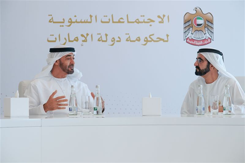 Mohammed bin Rashid and Mohammed bin Zayed chair UAE Government annual meetings