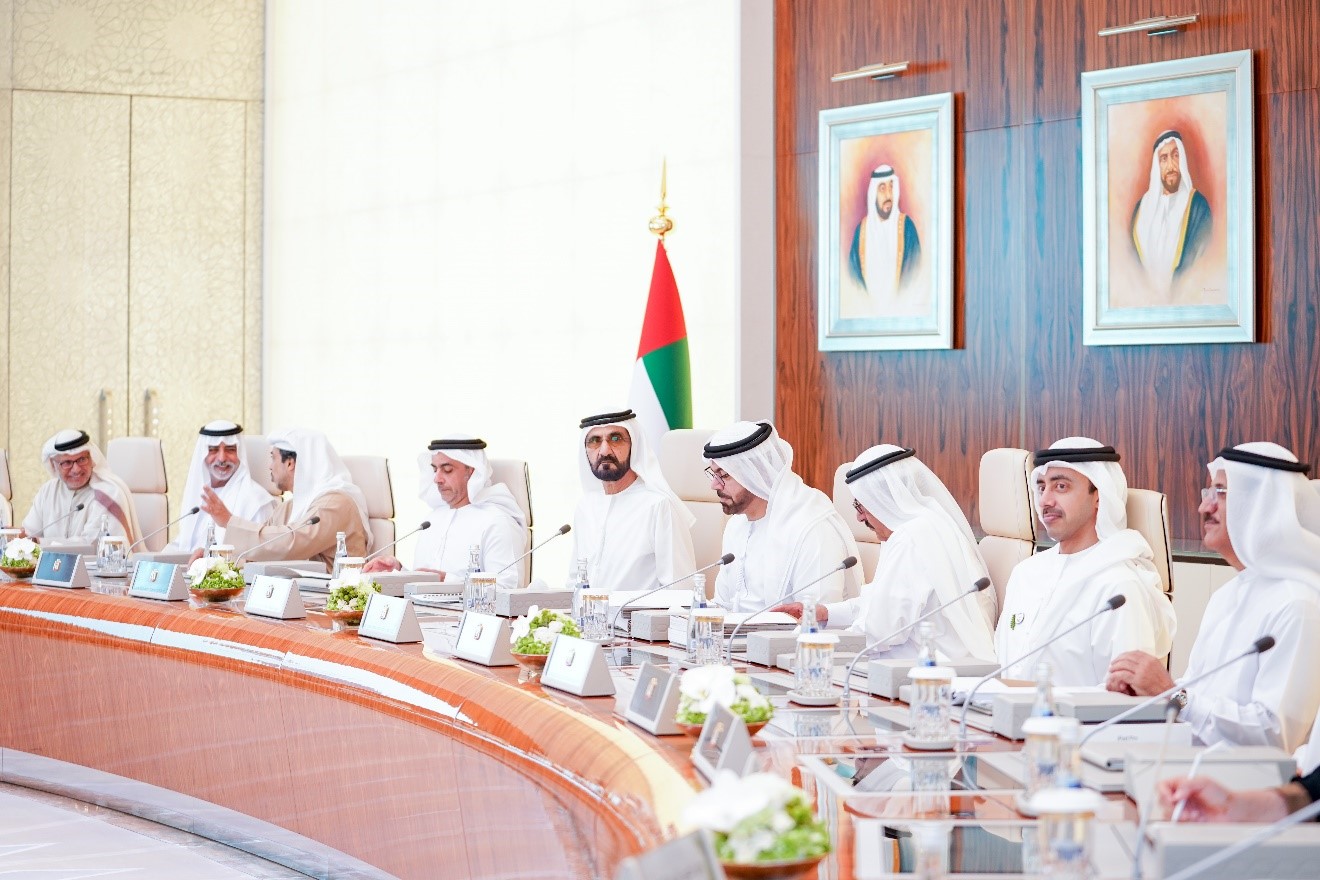 UAE Cabinet approves national initiative to strengthen government's role as an incubator of tolerance