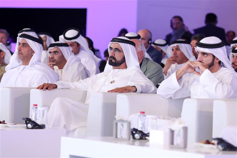 محمد بن راشد يشهد فعاليات المنتدى الاستراتيجي العربي 