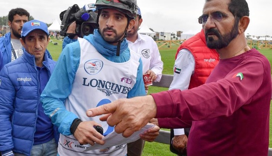 محمد بن راشد يشهد بطولة كأس العالم للقدرة في سلوفاكيا