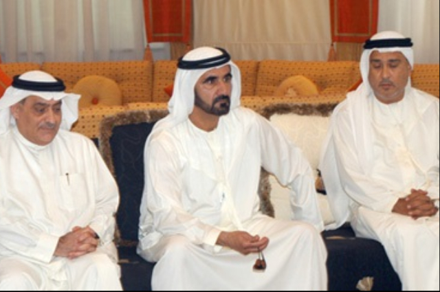 محمد بن راشد يلتقي ولي العهد السعودي في المغرب 