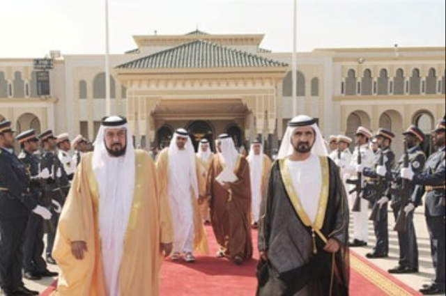 محمد بن راشد يستقبل رئيس "ريجيون مارشيه" الإيطالية